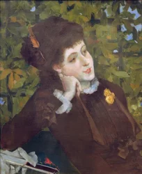 Retrato de mujer (Berthe Morrisot)